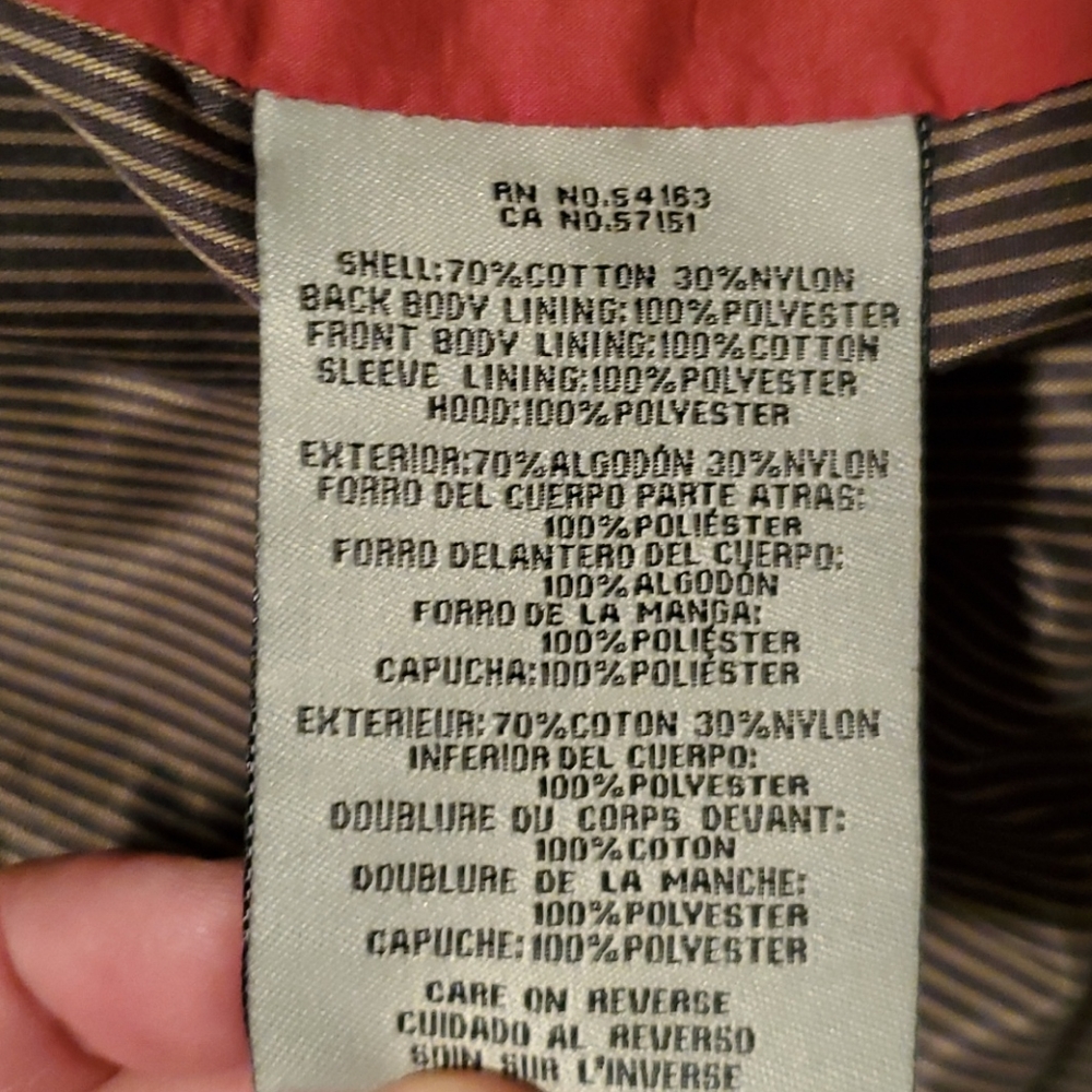 Levis mens denim jacket small Red Full Zip with hi - Picture 5 of 10